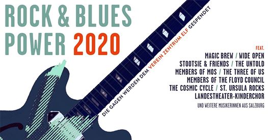 Rock & Blues Power 2020 am 6. March 2020 @ Rockhouse Salzburg - Saal. Rock & Blues Power 2020 am 6. March 2020 @ Rockhouse Salzburg - Saal.