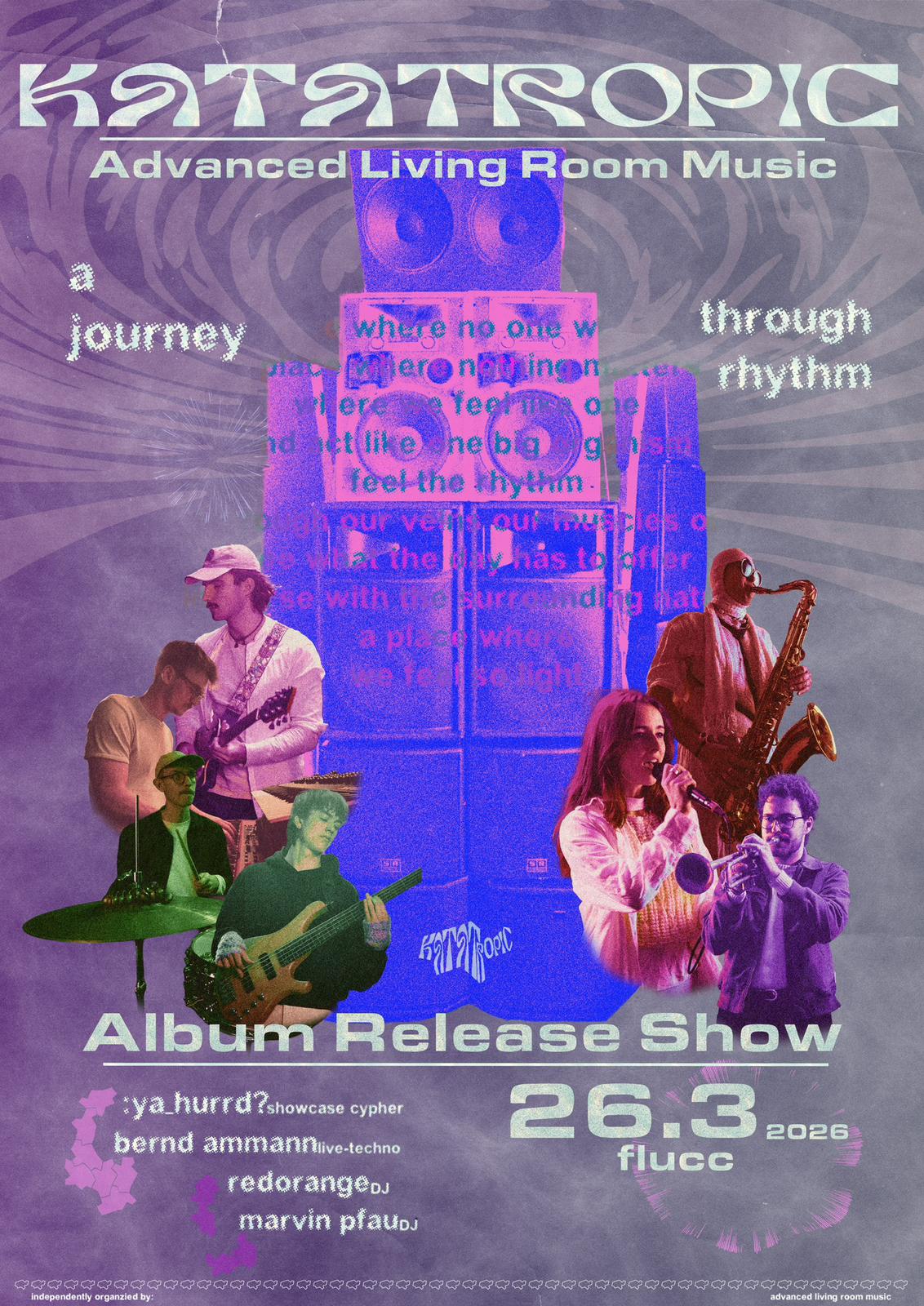 KATATROPIC - Album Release Show am 26. March 2026 @ Flucc.