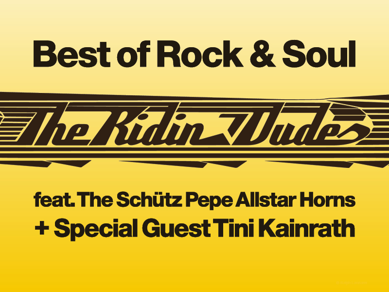 The Ridin' Dudes - Best of Rock & Soul am 7. June 2024 @ VAZ St. Pölten.