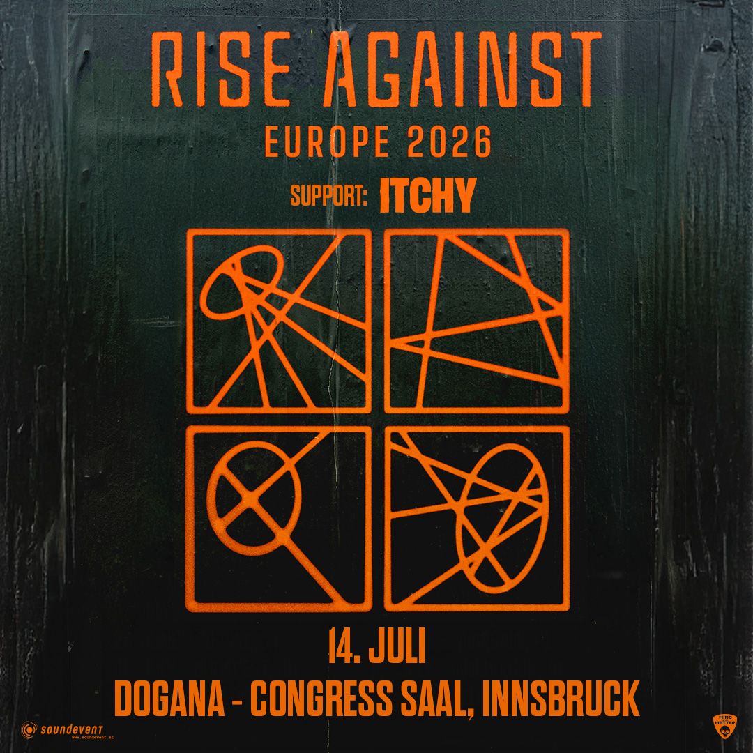 Rise Against am 14. July 2026 @ Congress Innsbruck.