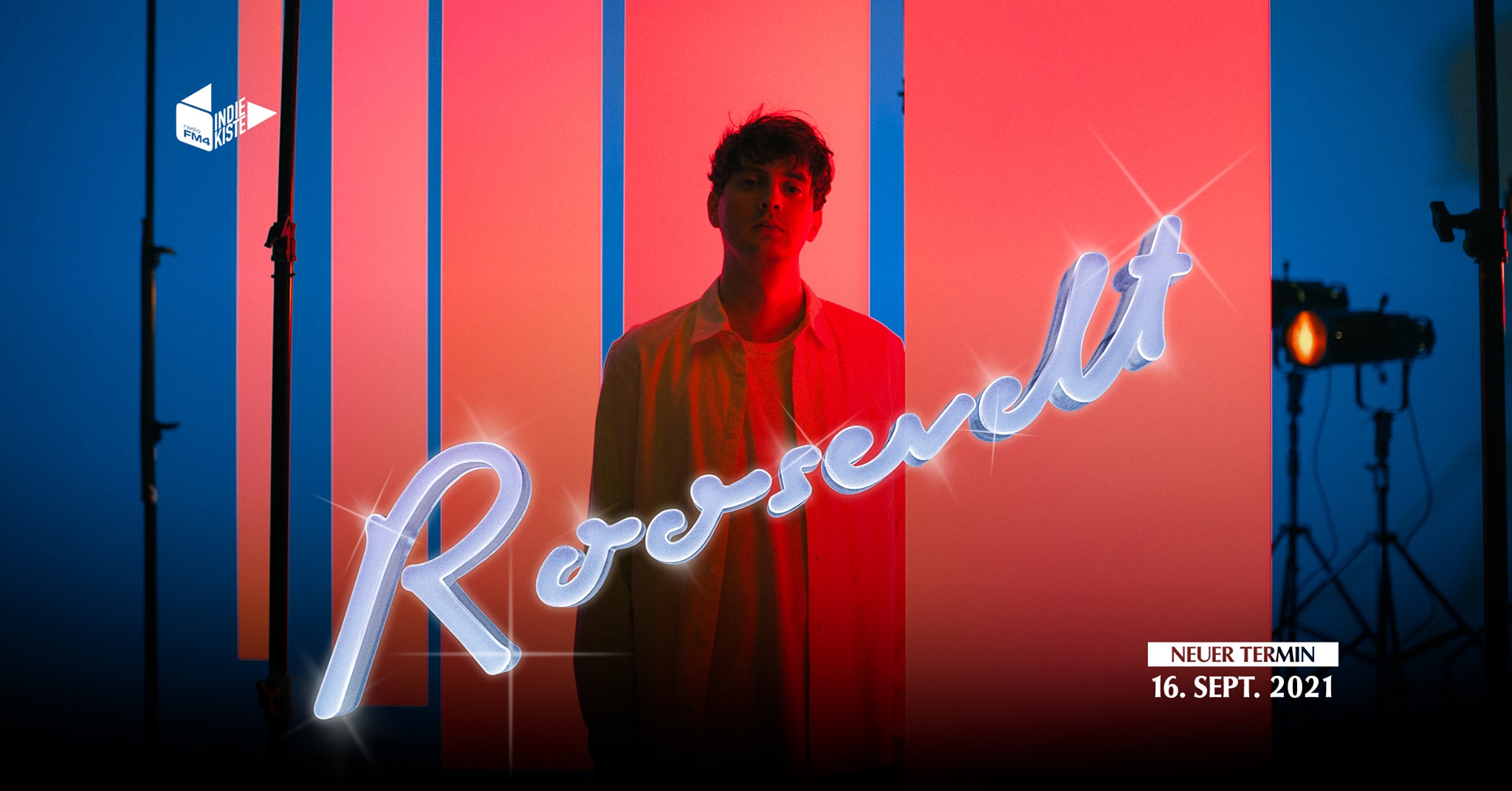 Roosevelt am 29. March 2021 @ Grelle Forelle. Roosevelt am 29. March 2021 @ Grelle Forelle.