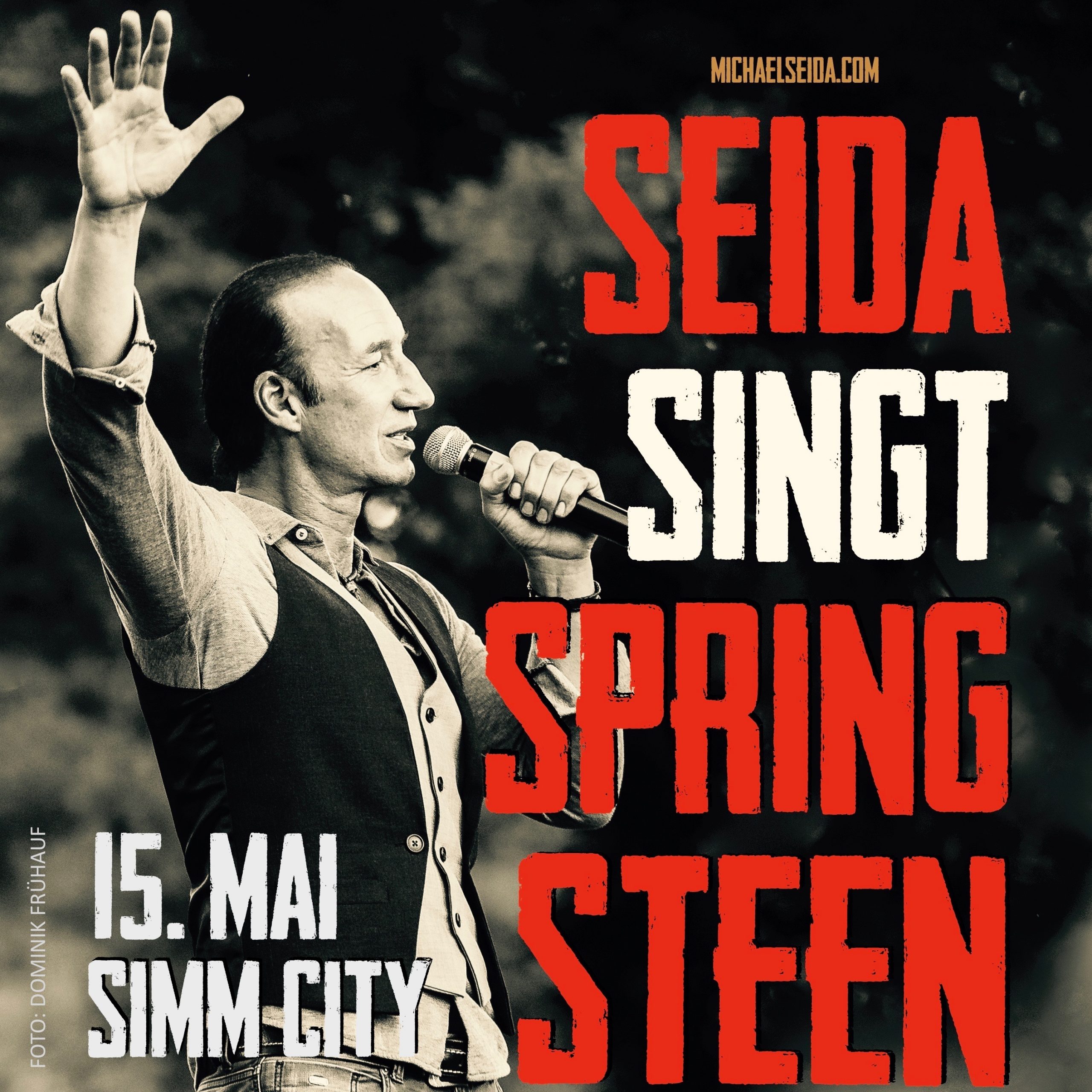Seida singt Springsteen am 15. May 2020 @ Simm City.