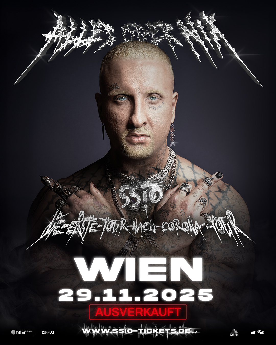 SSIO am 29. November 2025 @ Raiffeisen Halle im Gasometer.