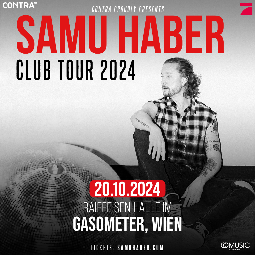Samu Haber am 20. October 2024 @ Raiffeisen Halle im Gasometer.