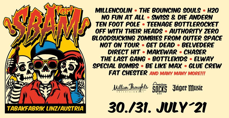 SBÄM Fest am 30. July 2021 @ Tabakfabrik Linz. SBÄM Fest am 30. July 2021 @ Tabakfabrik Linz.