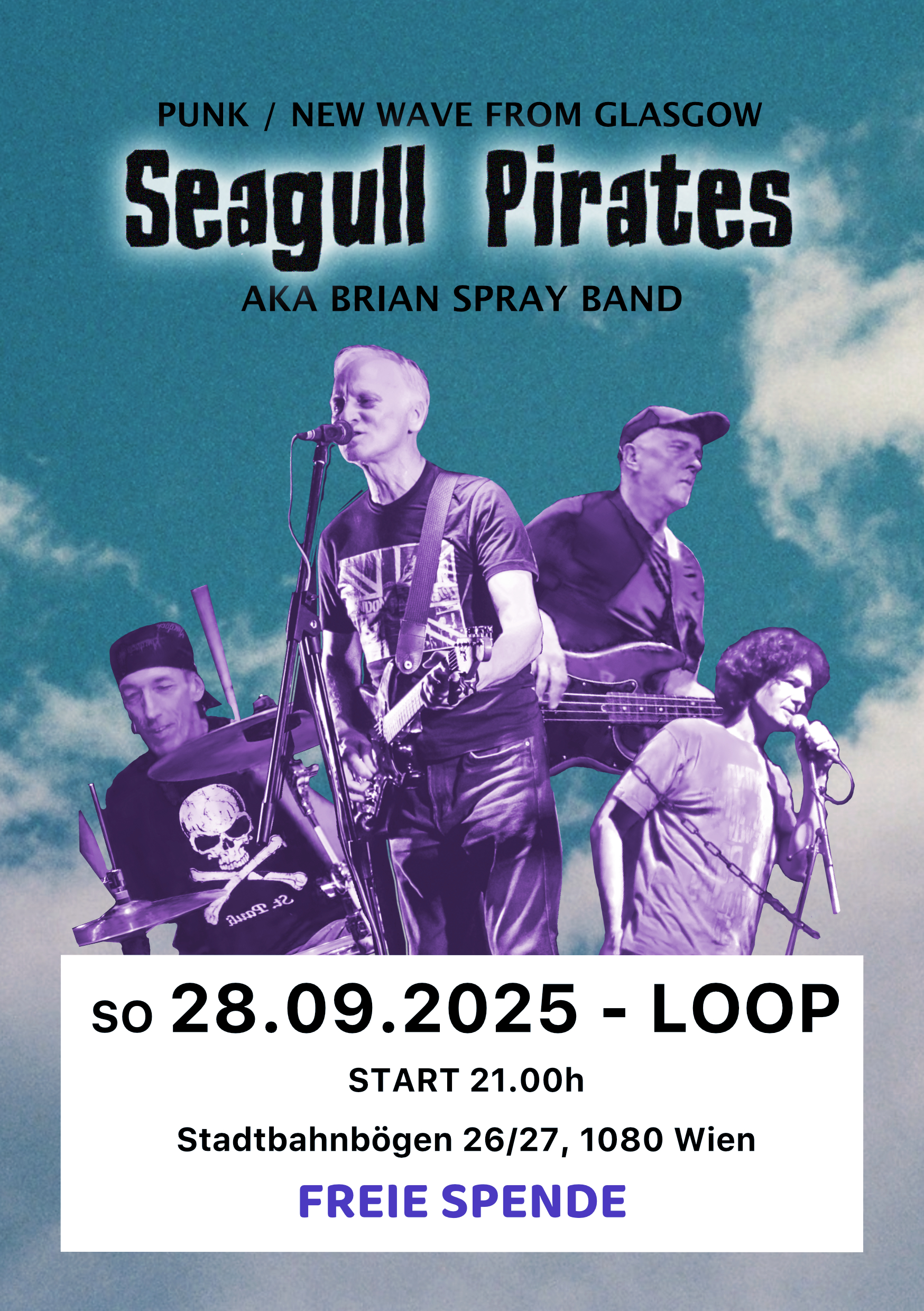 Seagull Pirates am 28. September 2025 @ Loop. Seagull Pirates am 28. September 2025 @ Loop.