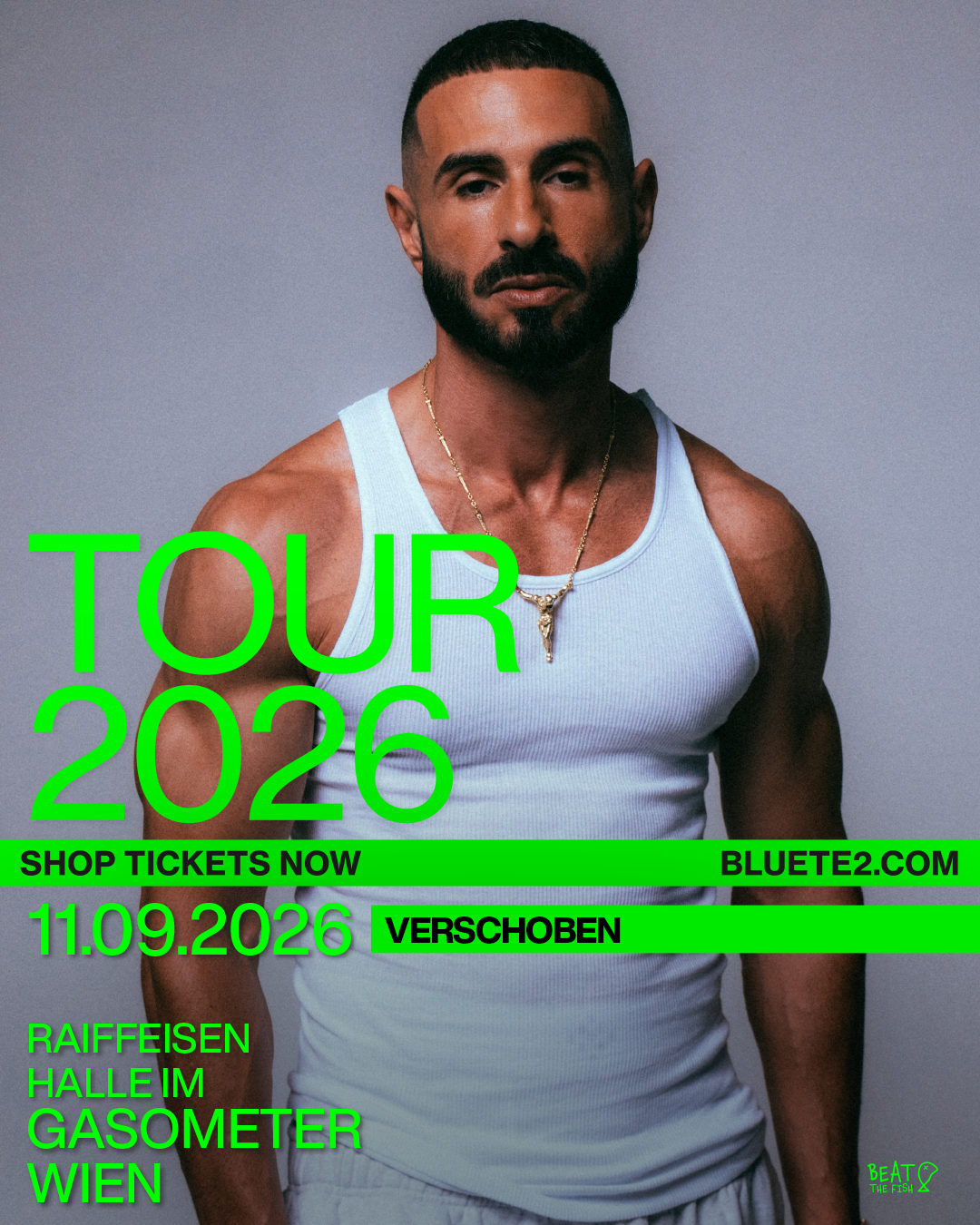 Shindy am 11. September 2026 @ Raiffeisen Halle im Gasometer.