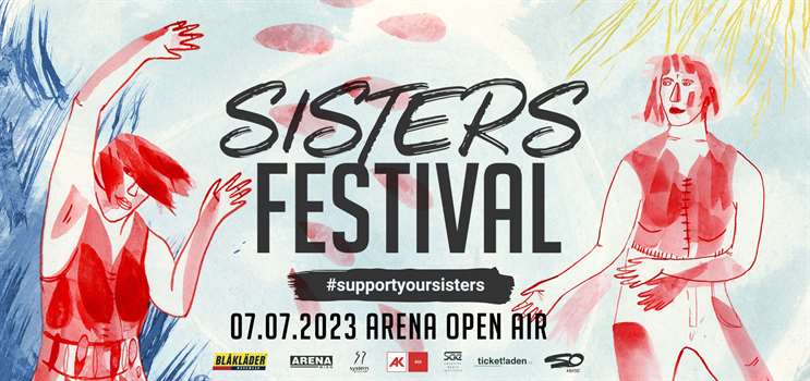 SISTERS FESTIVAL am 7. July 2023 @ Arena Wien - Open Air. SISTERS FESTIVAL am 7. July 2023 @ Arena Wien - Open Air.