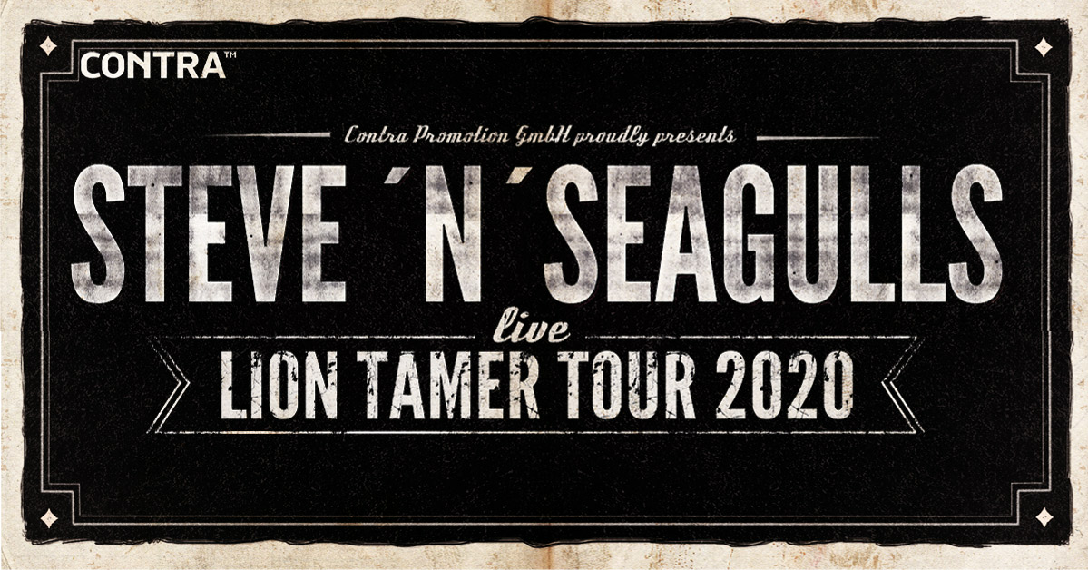 Steve'n'Seagulls am 29. November 2020 @ Flex. Steve'n'Seagulls am 29. November 2020 @ Flex.