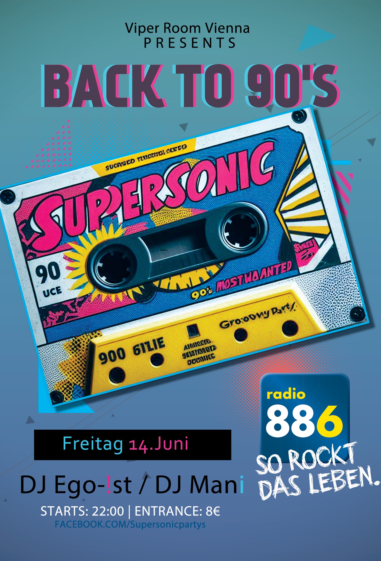 Supersonic - 90s Most Wanted am 14. June 2024 @ Viper Room.