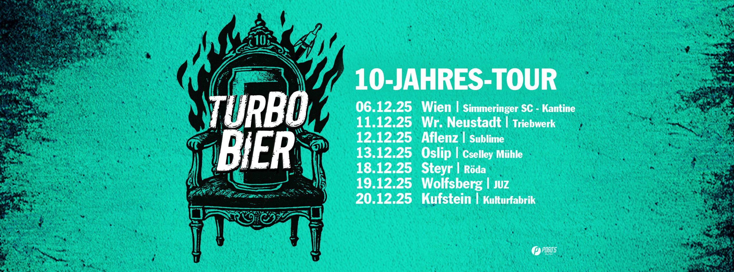 Turbobier am 11. December 2025 @ Triebwerk. Turbobier am 11. December 2025 @ Triebwerk.
