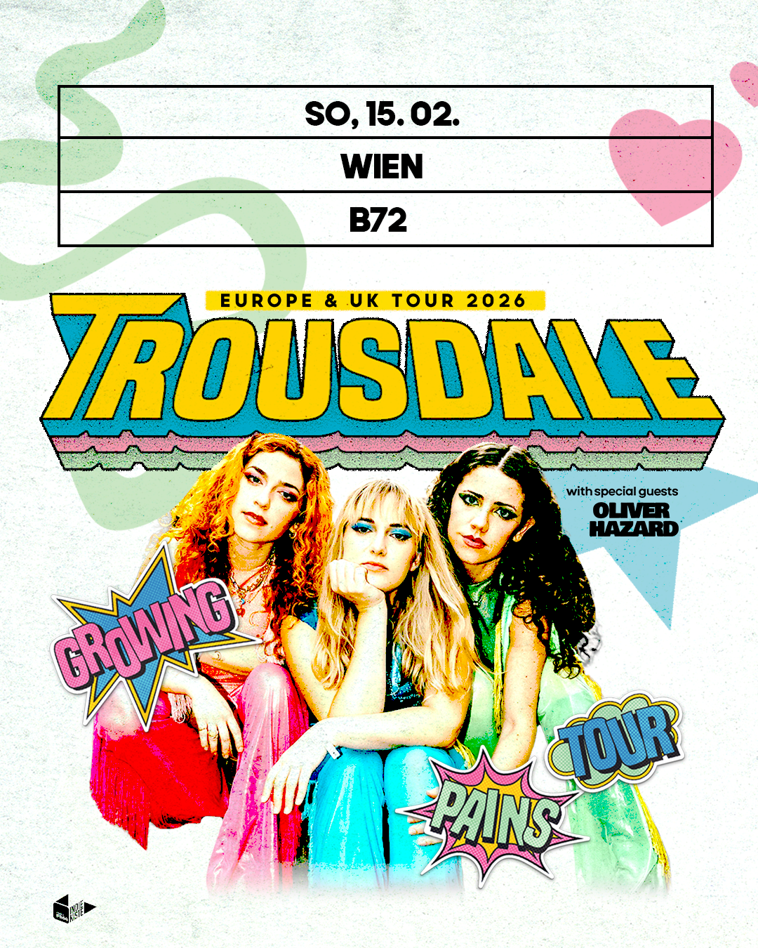 Trousdale am 15. February 2026 @ B72. Trousdale am 15. February 2026 @ B72.