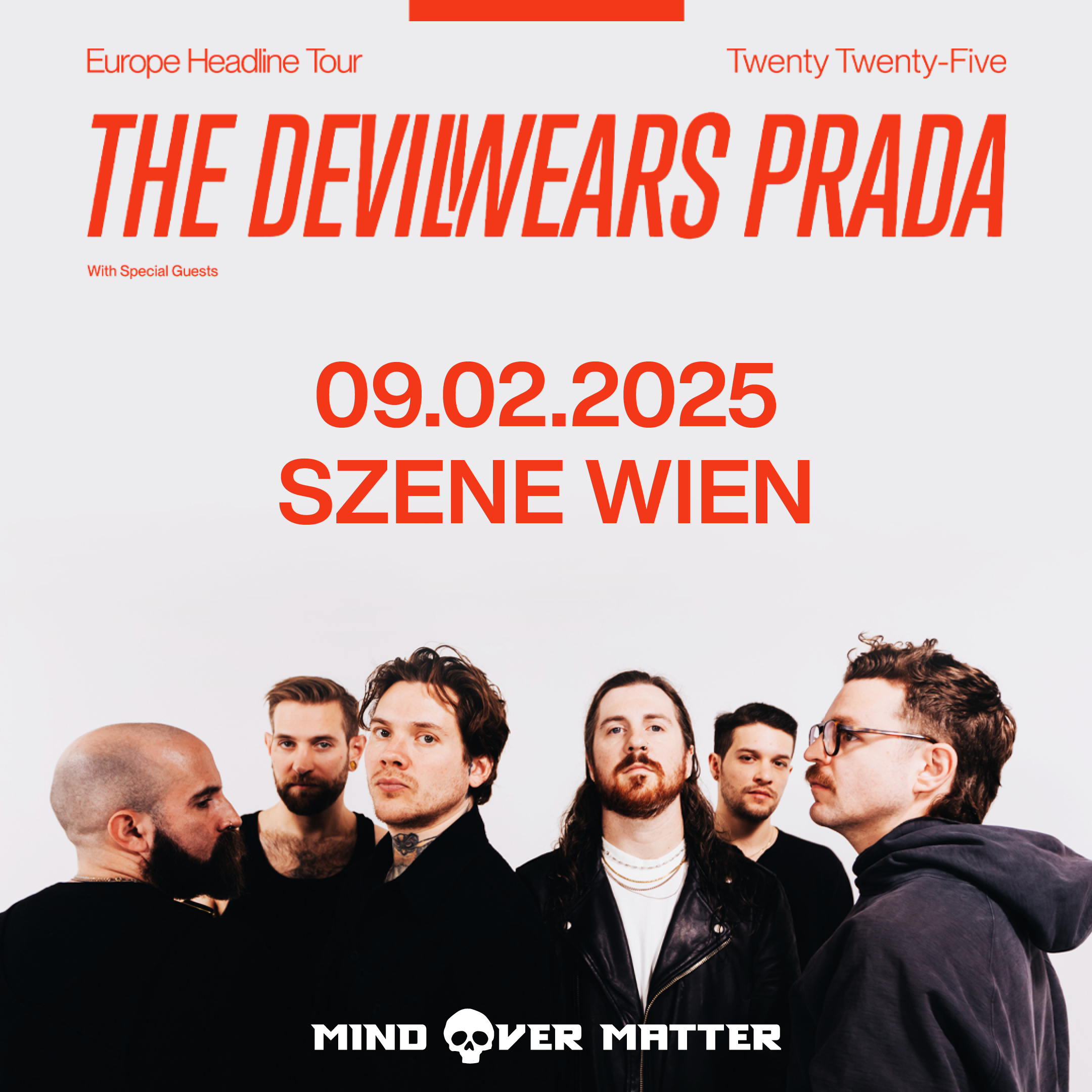 The Devil Wears Prada am 9. February 2025 @ Szene Wien.