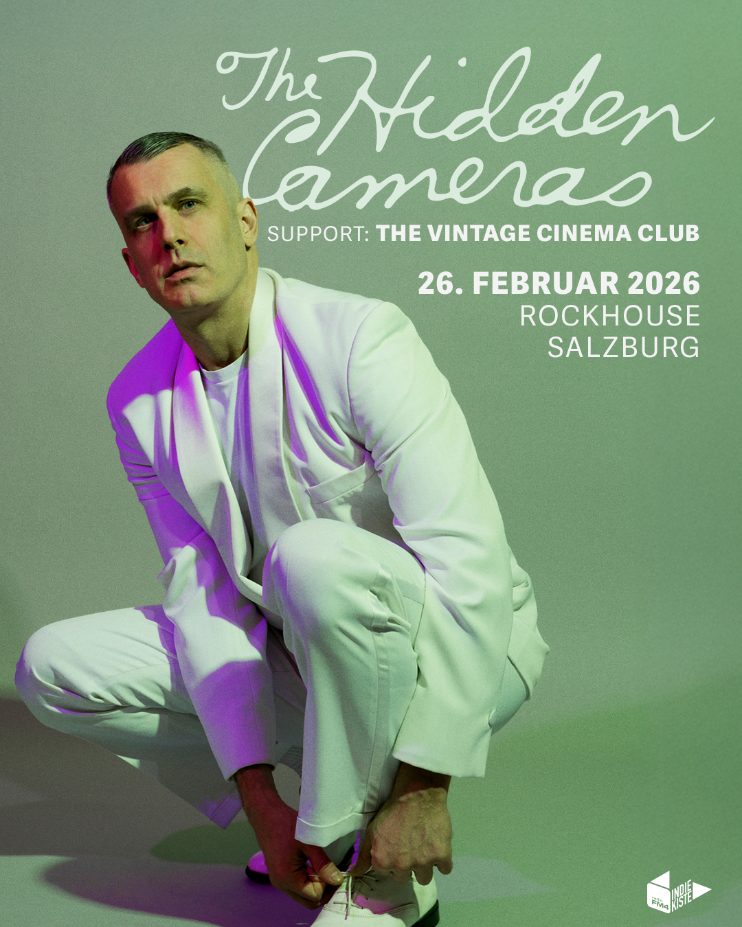 The Hidden Cameras am 26. February 2026 @ Rockhouse Salzburg.