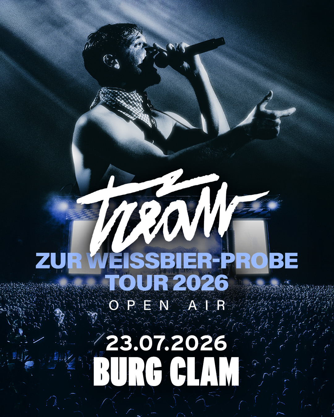 TREAM am 23. July 2026 @ Burg Clam.