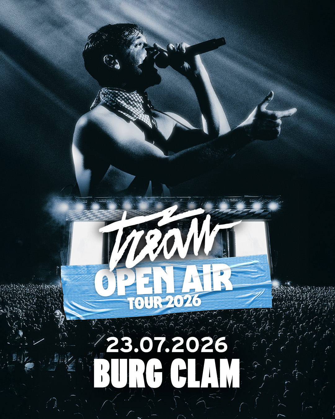 TREAM am 23. July 2026 @ Burg Clam. TREAM am 23. July 2026 @ Burg Clam.