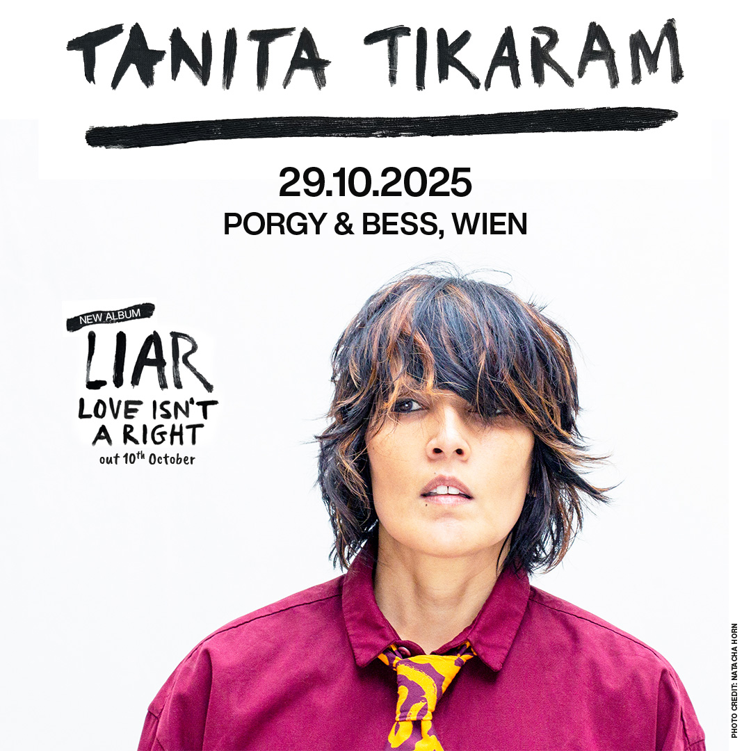 Tanita Tikaram am 29. October 2025 @ Porgy & Bess. Tanita Tikaram am 29. October 2025 @ Porgy & Bess.