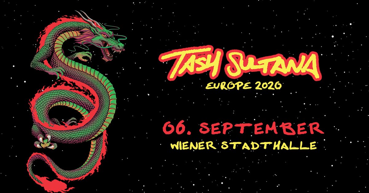 Tash Sultana am 6. September 2020 @ Wiener Stadthalle - Halle D. Tash Sultana am 6. September 2020 @ Wiener Stadthalle - Halle D.
