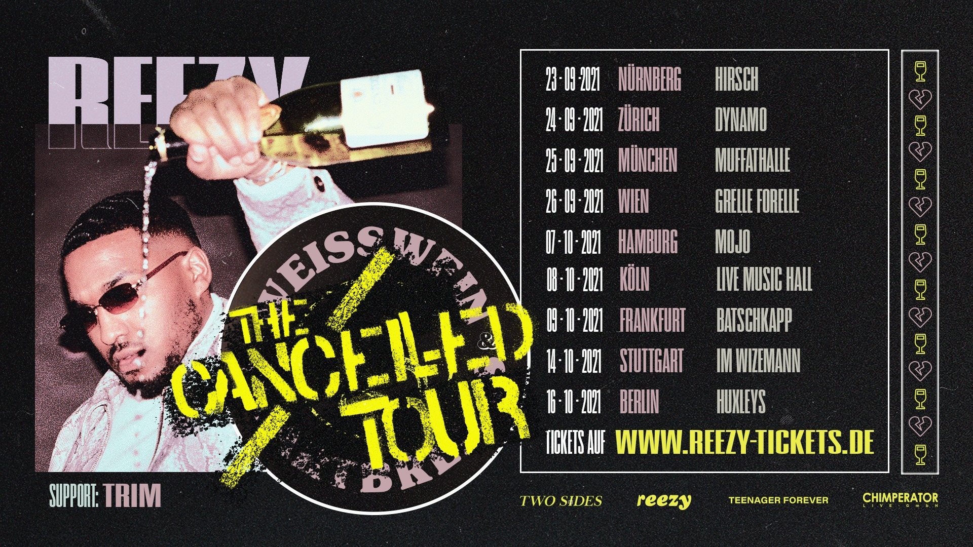 Reezy am 10. October 2020 @ Grelle Forelle.