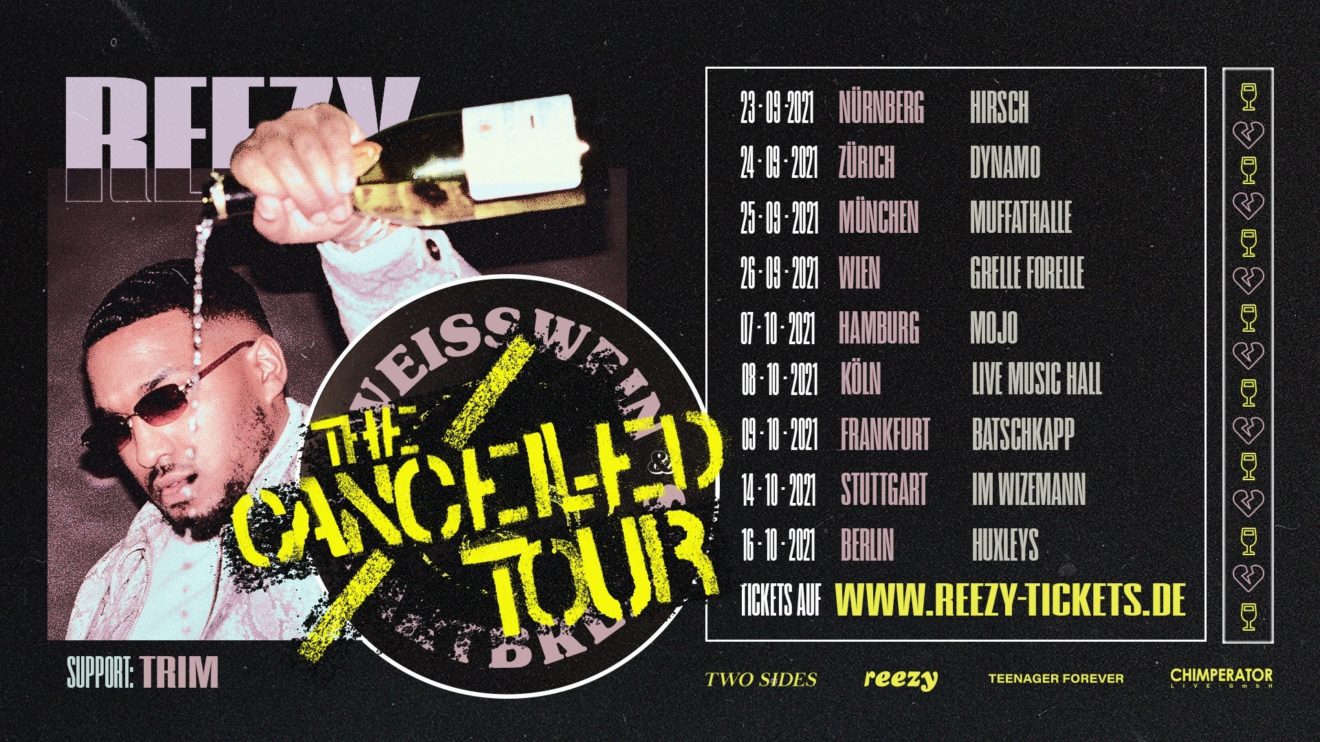 Reezy am 10. October 2020 @ Grelle Forelle. Reezy am 10. October 2020 @ Grelle Forelle.