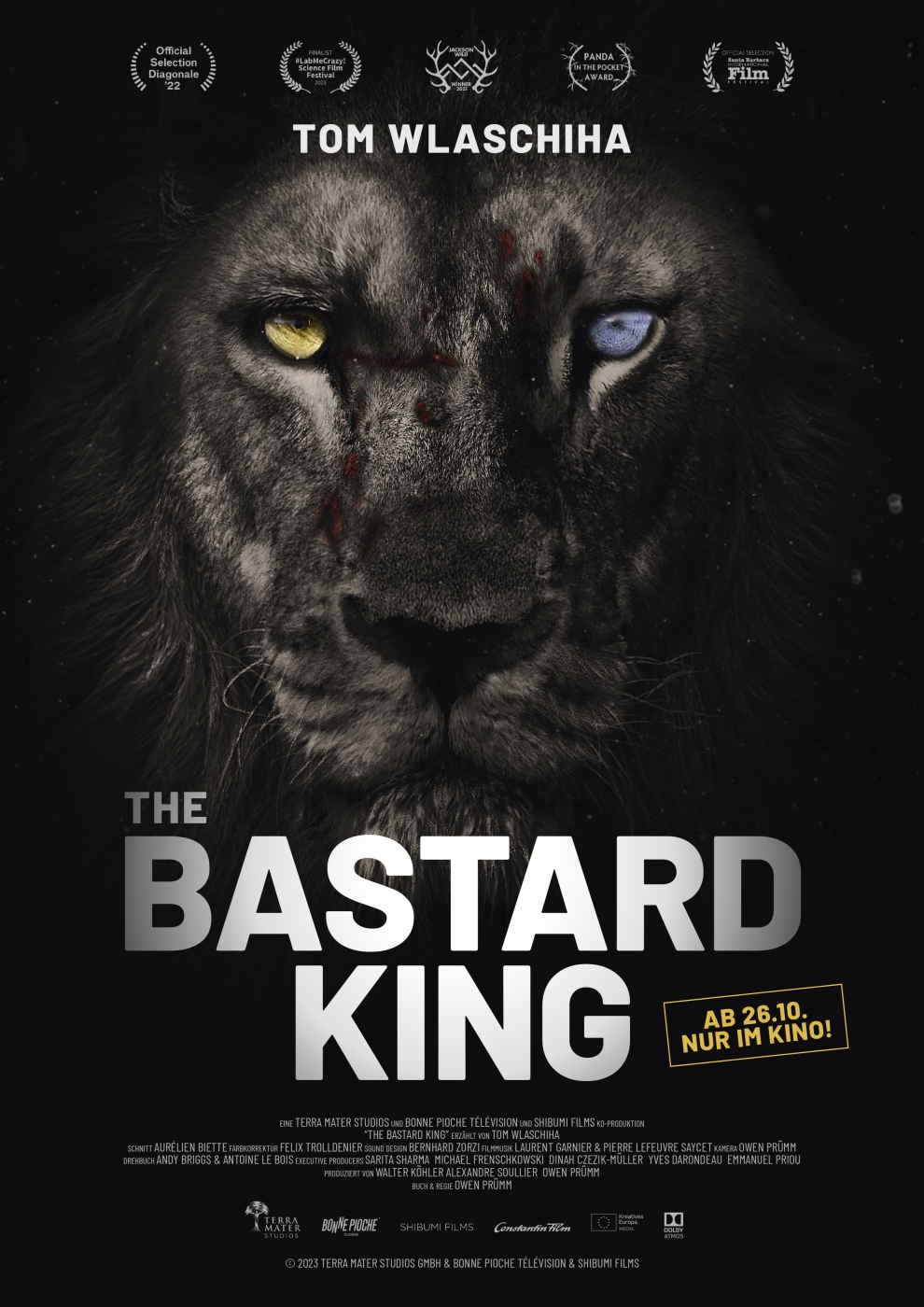 Österreich-Filmpremiere: THE BASTARD KING am 25. October 2023 @ Village Cinema Wien Mitte.