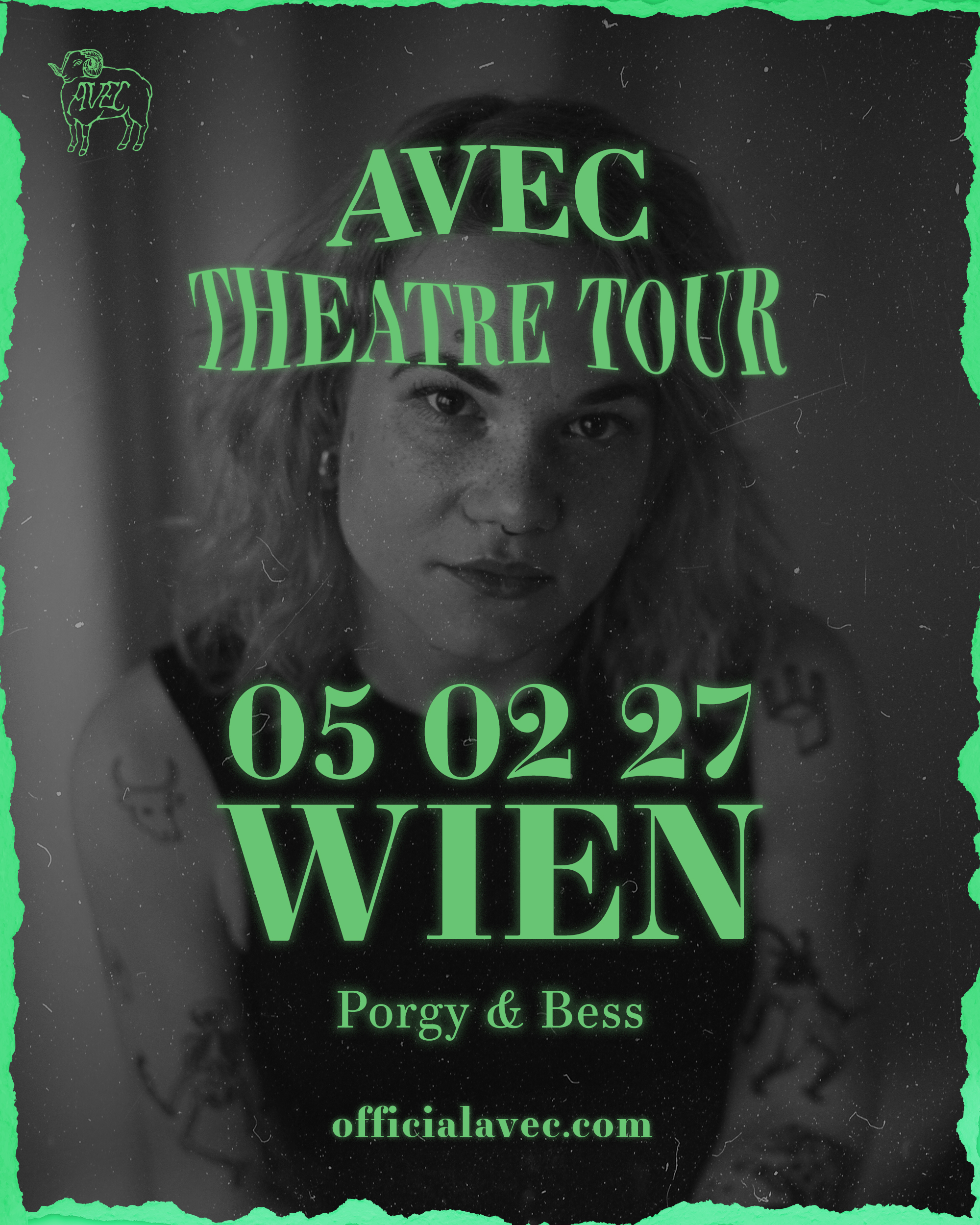 AVEC am 5. February 2027 @ Porgy & Bess.
