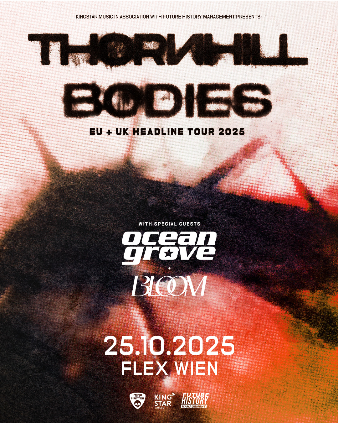 Thornhill am 25. October 2025 @ Flex. Thornhill am 25. October 2025 @ Flex.