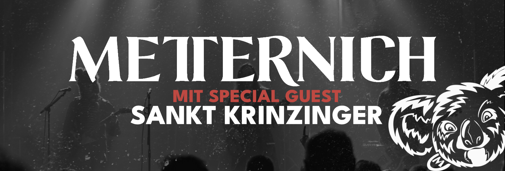 METTERNICH - ALBUM RELEASE SHOW am 9. October 2026 @ Szene Wien.