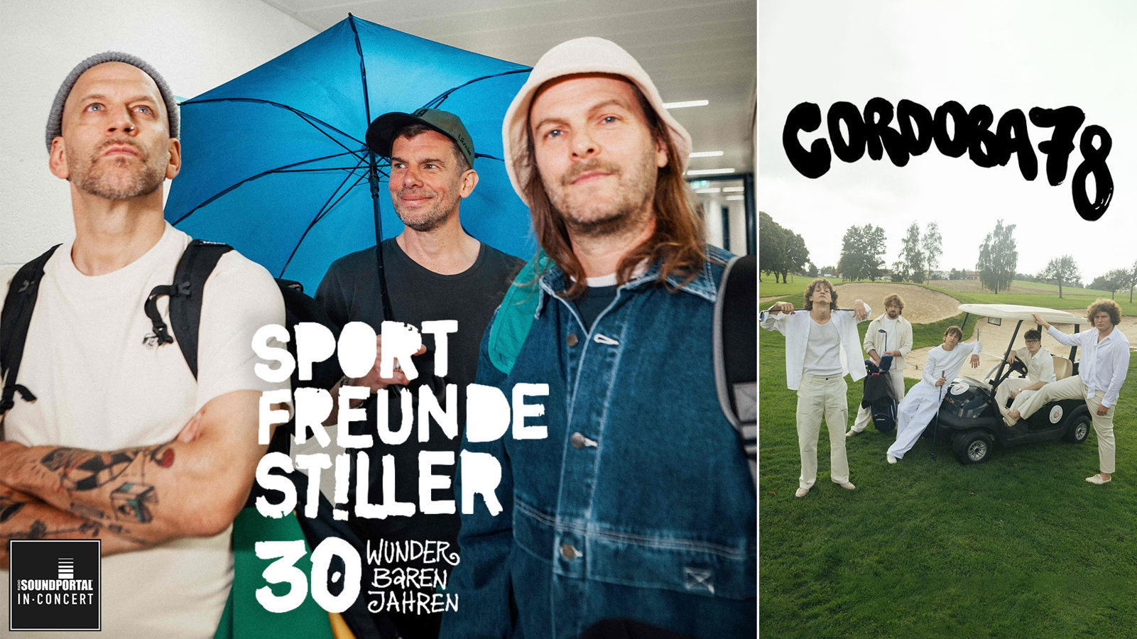 Sportfreunde Stiller am 23. July 2026 @ Schlossbergbühne Kasematten.