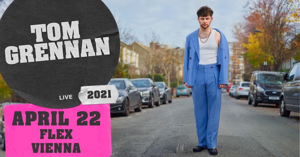 Tom Grennan am 22. April 2021 @ Flex - Halle. Tom Grennan am 22. April 2021 @ Flex - Halle.