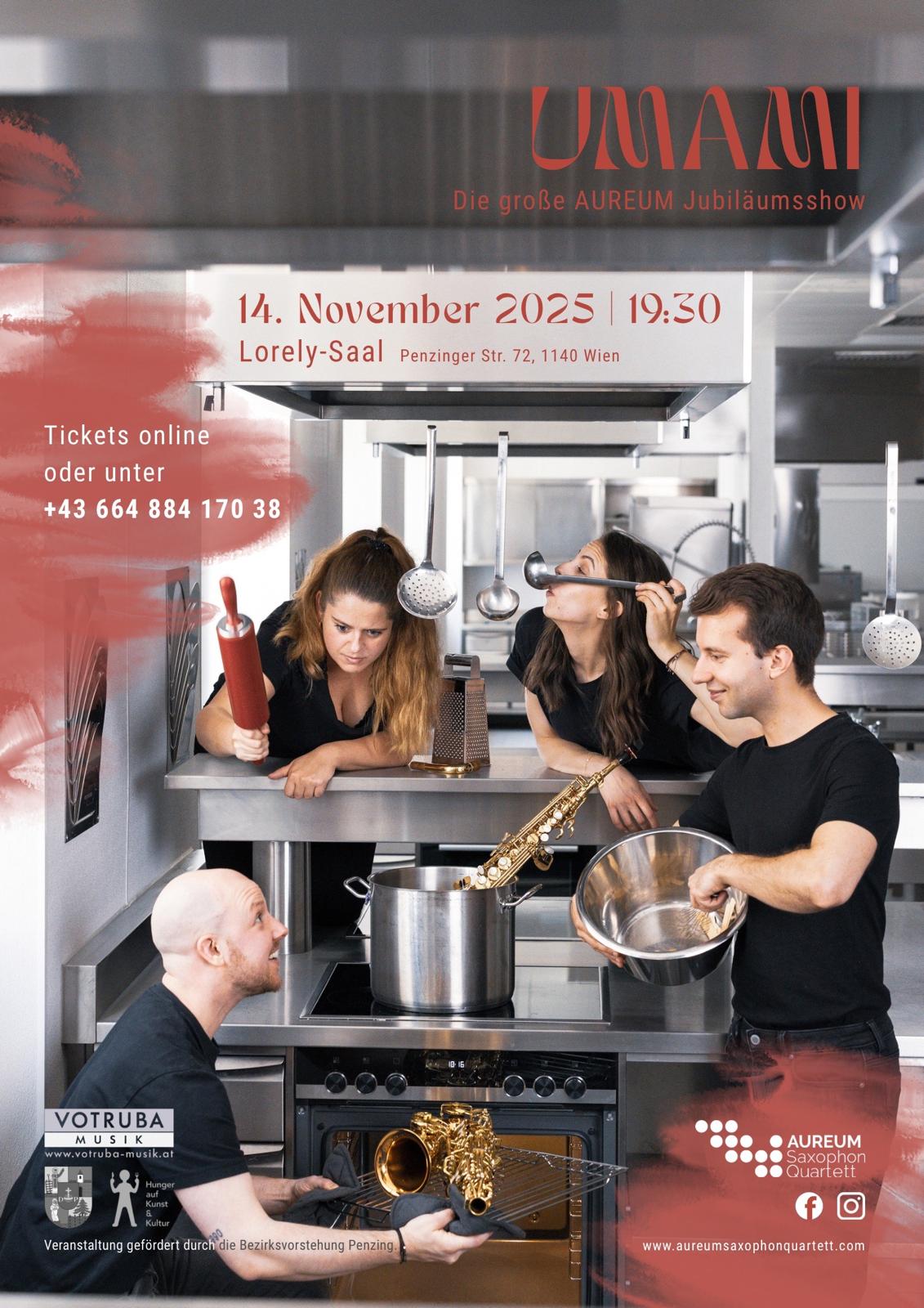 UMAMI am 14. November 2025 @ Lorely Saal.