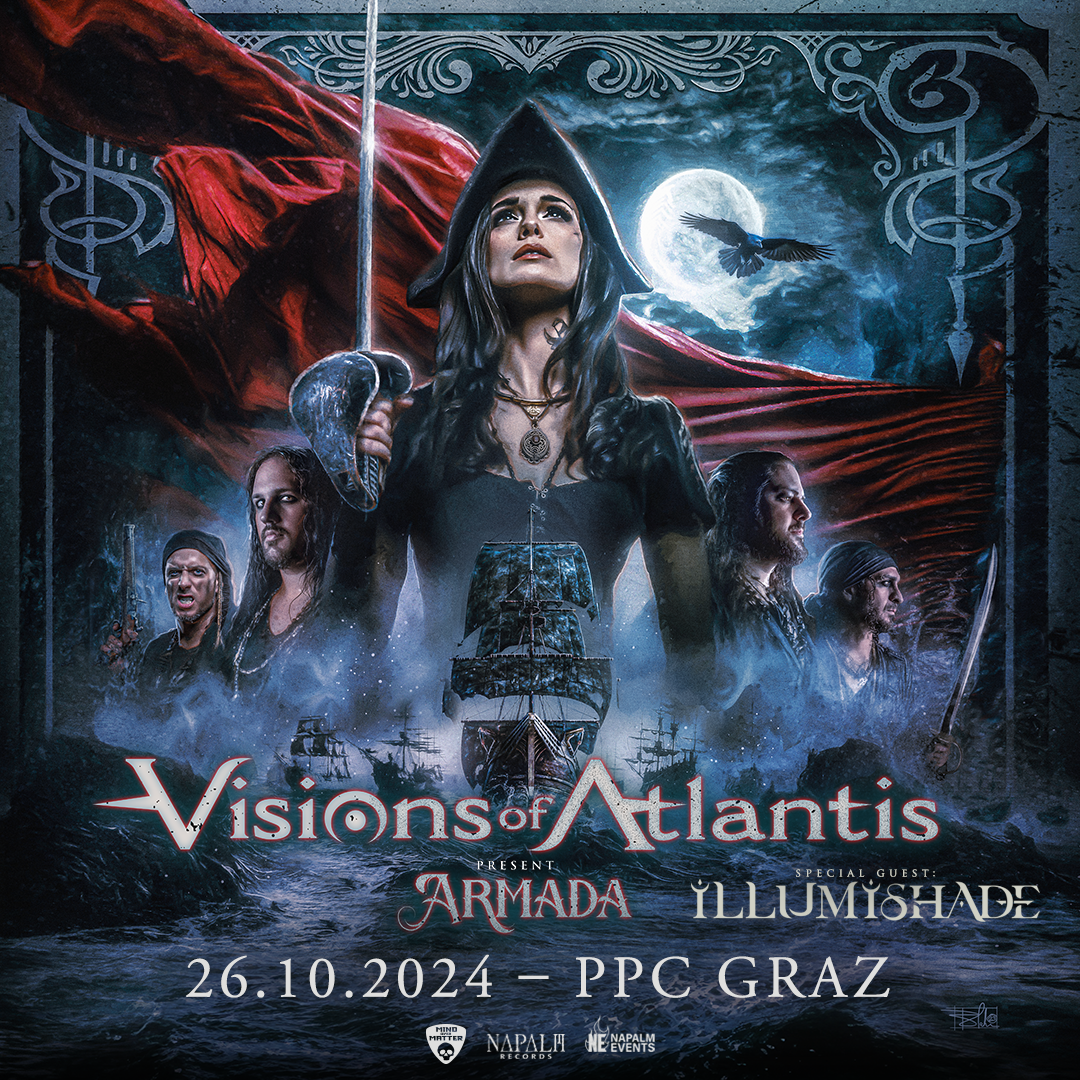 Visions of Atlantis am 26. October 2024 @ PPC. Visions of Atlantis am 26. October 2024 @ PPC.