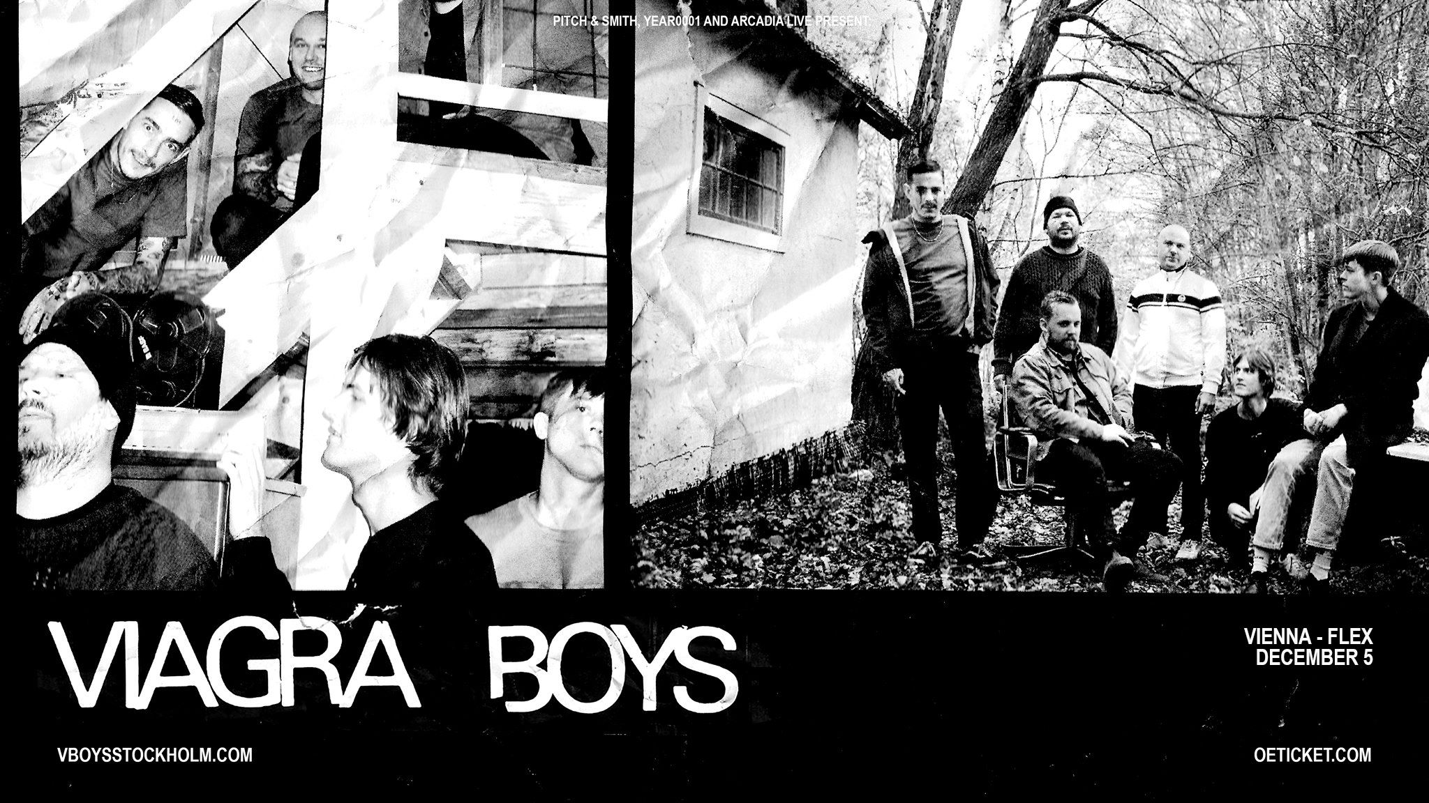 Viagra Boys am 26. March 2020 @ Flucc. Viagra Boys am 26. March 2020 @ Flucc.