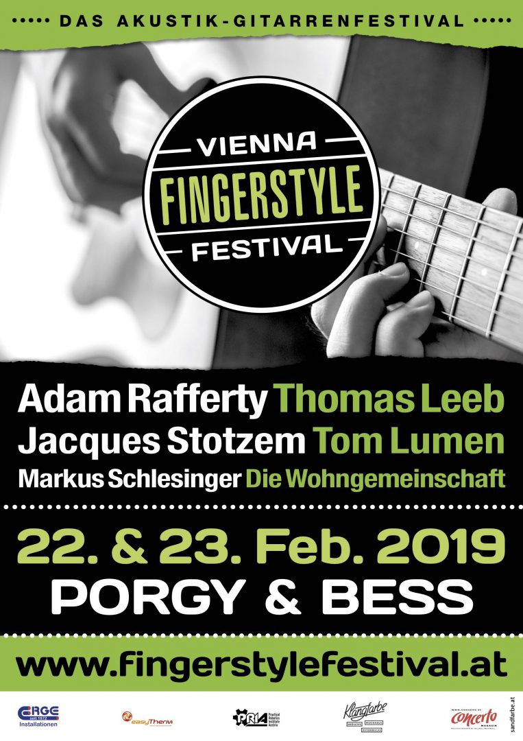 Vienna Fingerstyle Festival 2019 am 22. February 2019 @ Porgy & Bess. Vienna Fingerstyle Festival 2019 am 22. February 2019 @ Porgy & Bess.