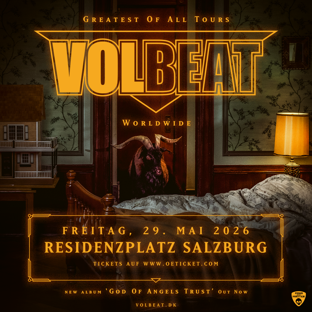 VOLBEAT am 29. May 2026 @ Residenzplatz Salzburg.