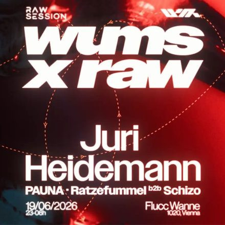 WUMS X RAW invites Juri Heidemann