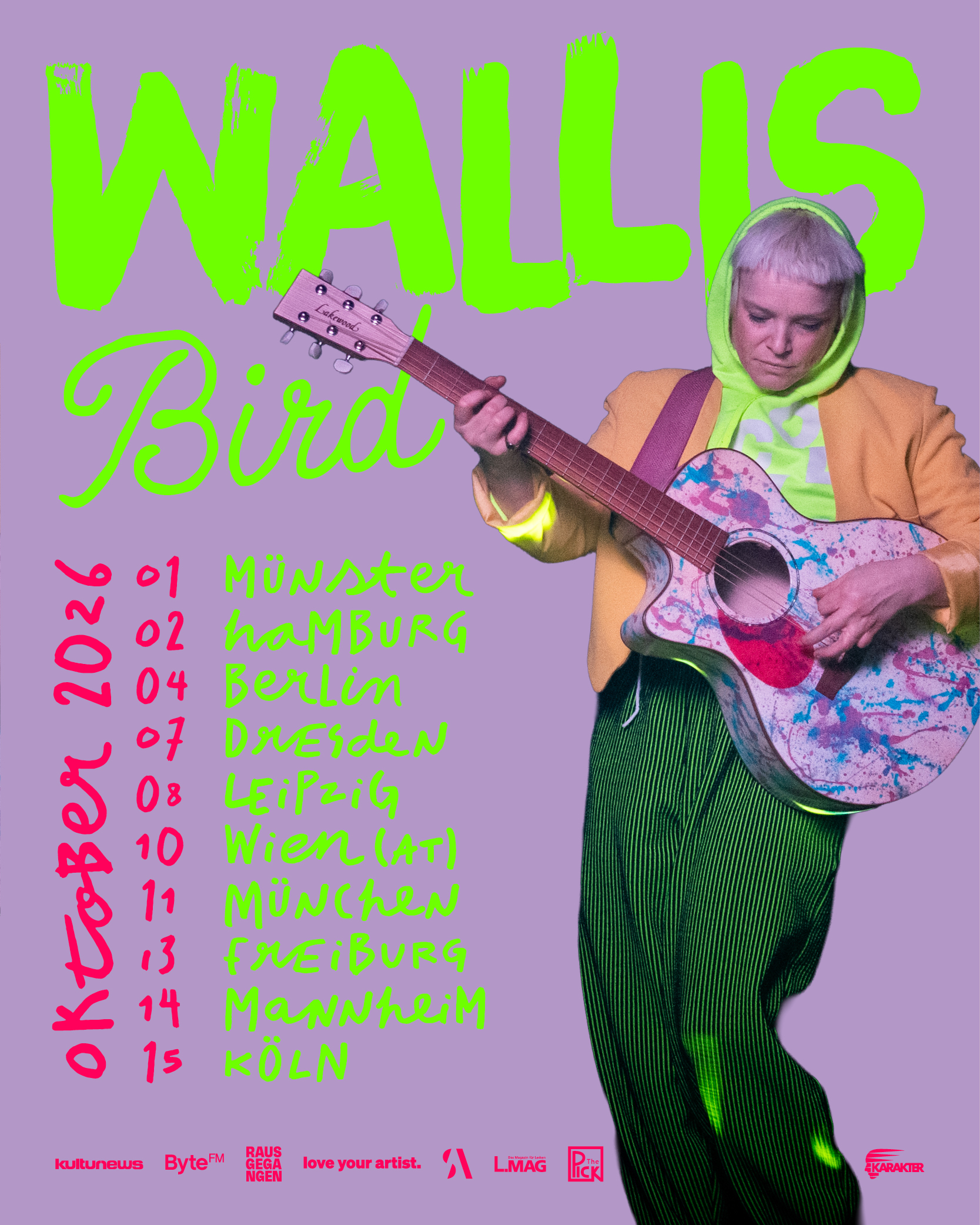Wallis Bird am 10. October 2026 @ Flucc.