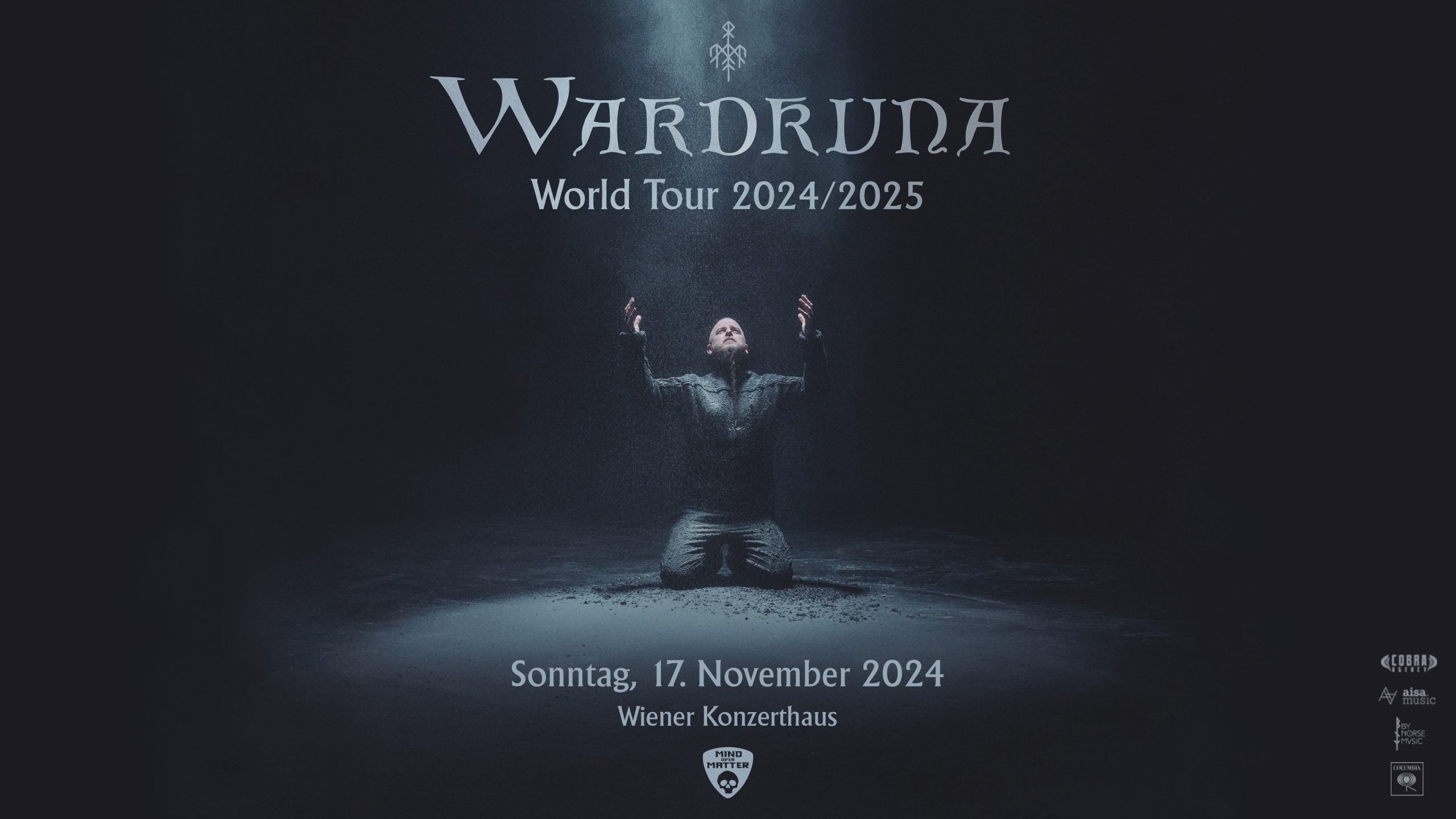Wardruna am 17. November 2024 @ Wiener Konzerthaus. Wardruna am 17. November 2024 @ Wiener Konzerthaus.