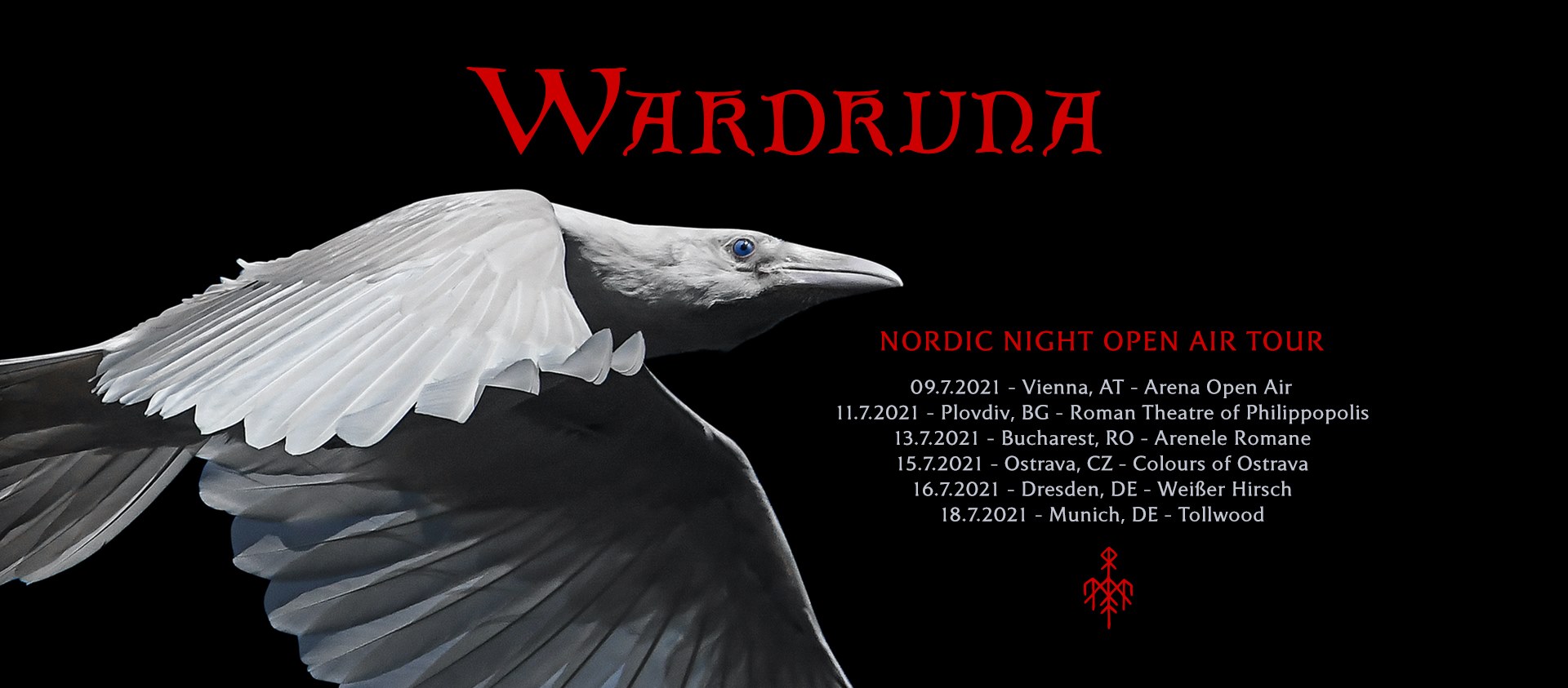 Wardruna am 9. July 2021 @ Arena Wien - Open Air.