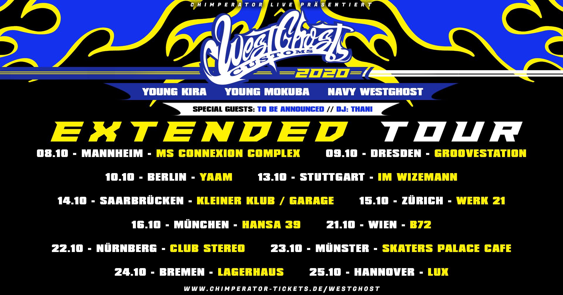 Westghost am 21. October 2020 @ B72. Westghost am 21. October 2020 @ B72.