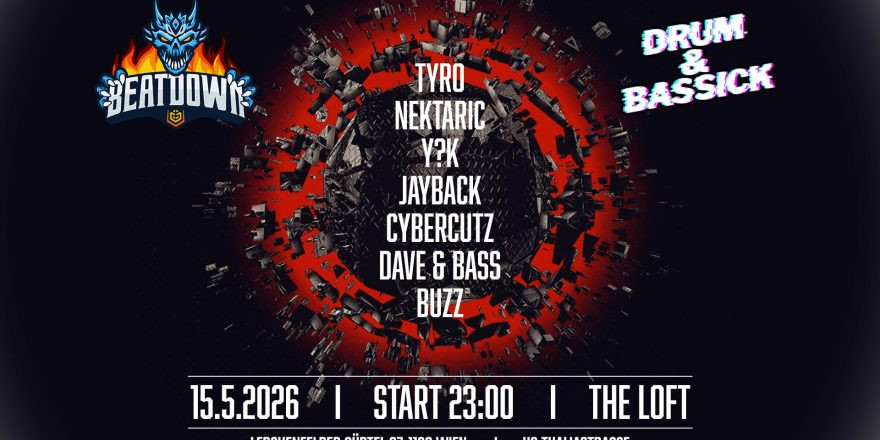 BEATDOWN x DRUM & BASSICK