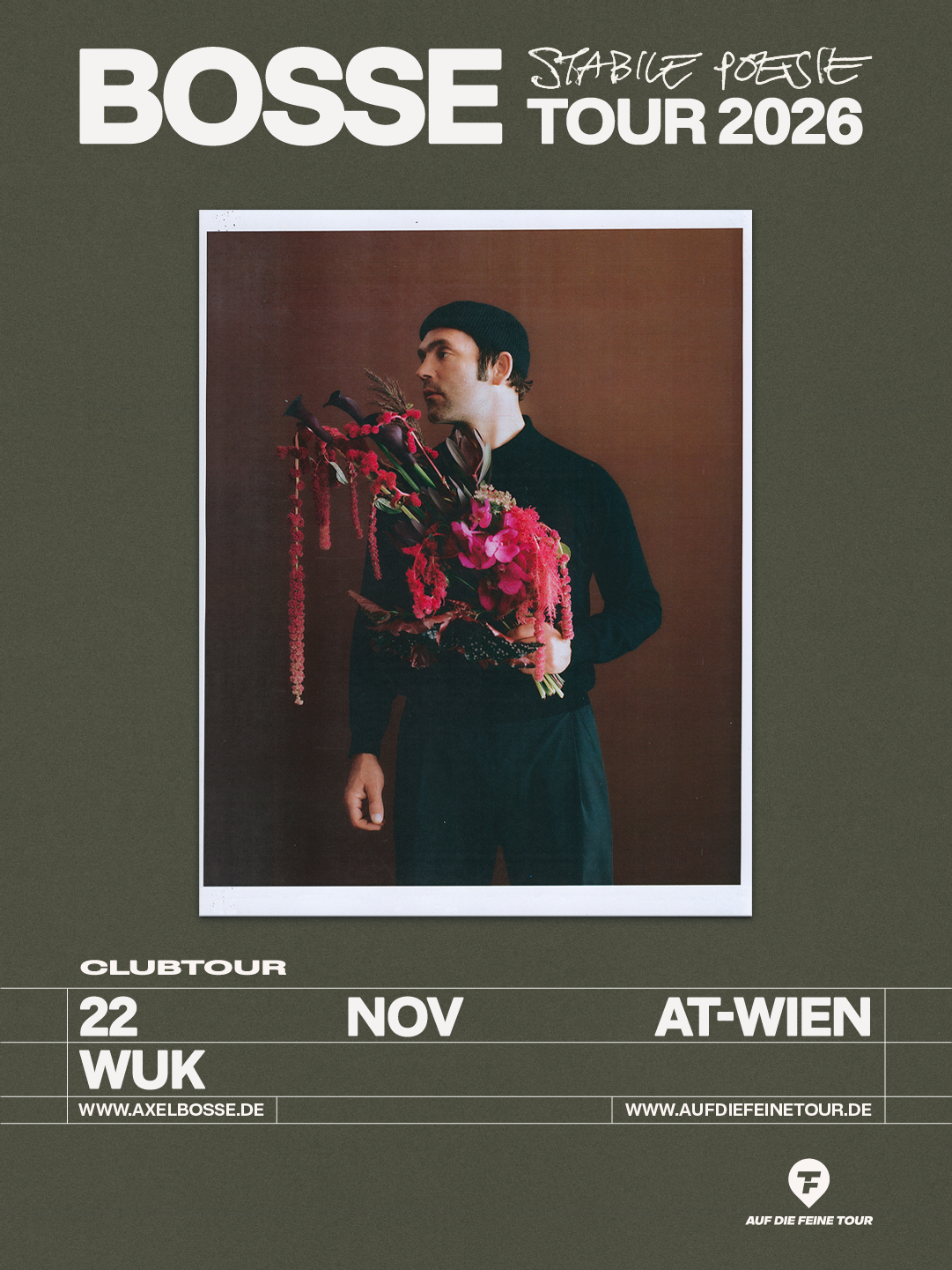 Bosse am 22. November 2026 @ WUK.