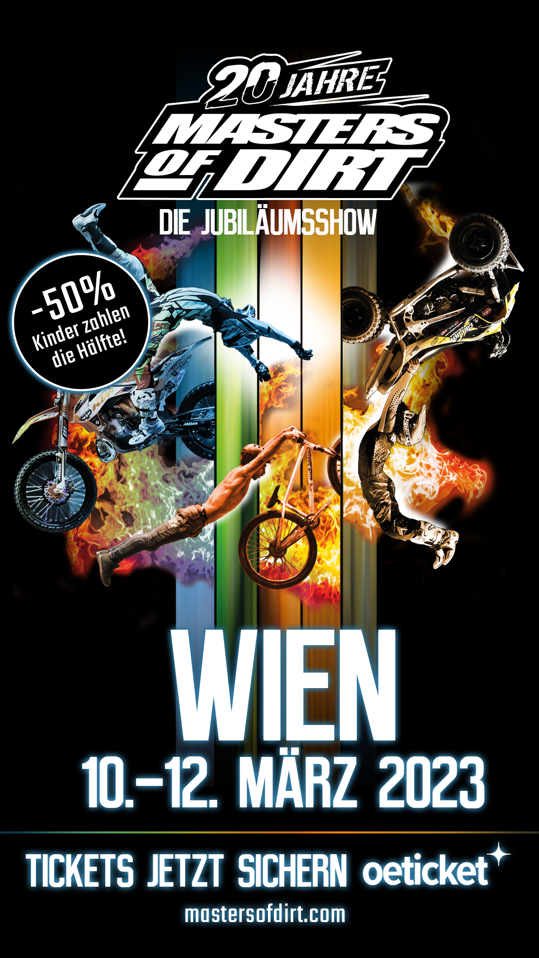 Masters of Dirt am 10. March 2023 @ Wiener Stadthalle - Halle D. Masters of Dirt am 10. March 2023 @ Wiener Stadthalle - Halle D.