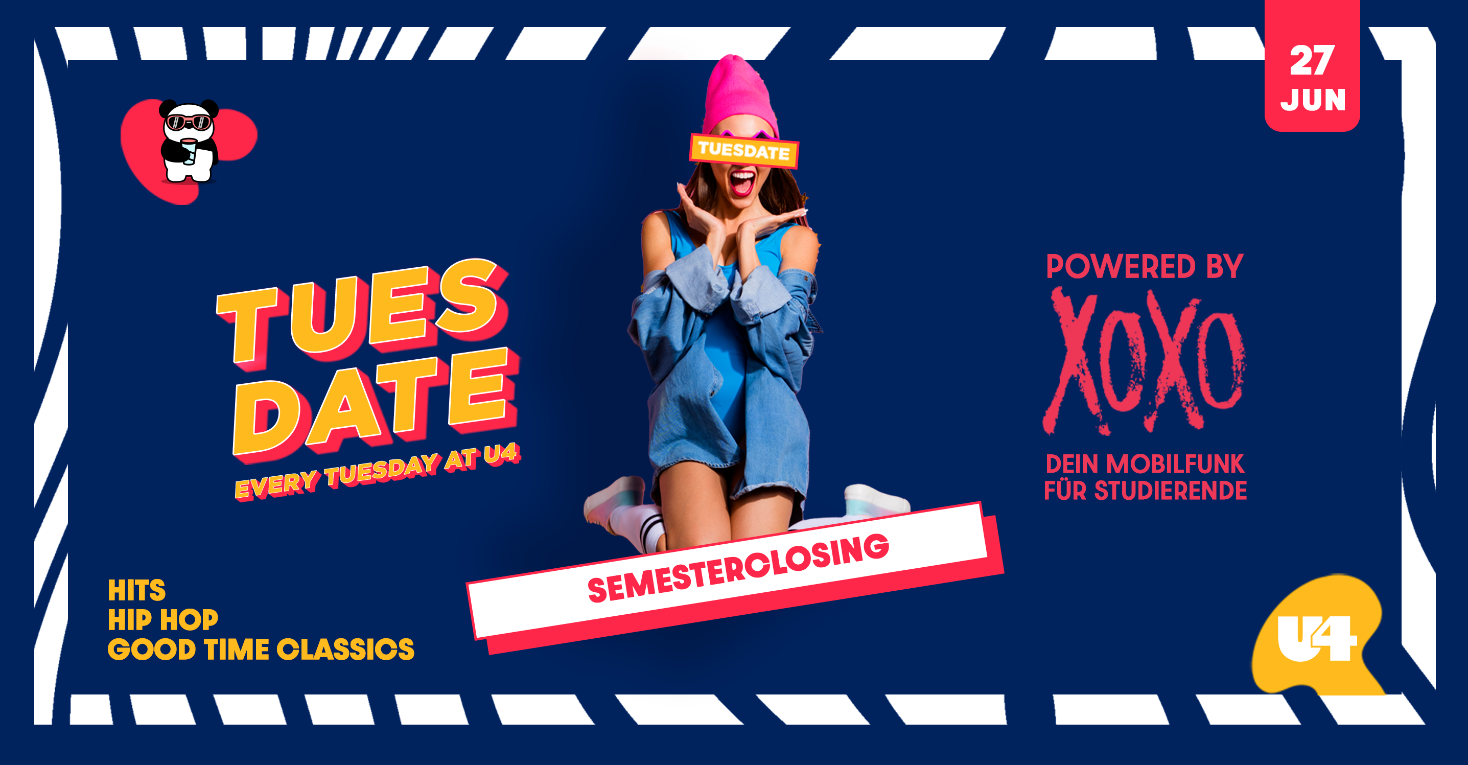 TUESDATE | SEMESTER CLOSING am 27. June 2023 @ U4. TUESDATE | SEMESTER CLOSING am 27. June 2023 @ U4.