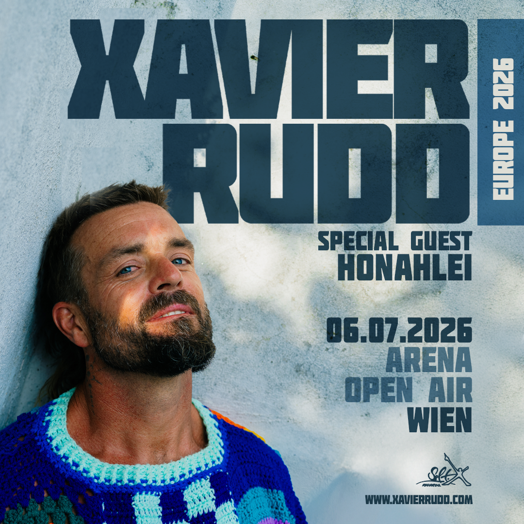 Xavier Rudd am 6. July 2026 @ Arena Wien - Open Air.