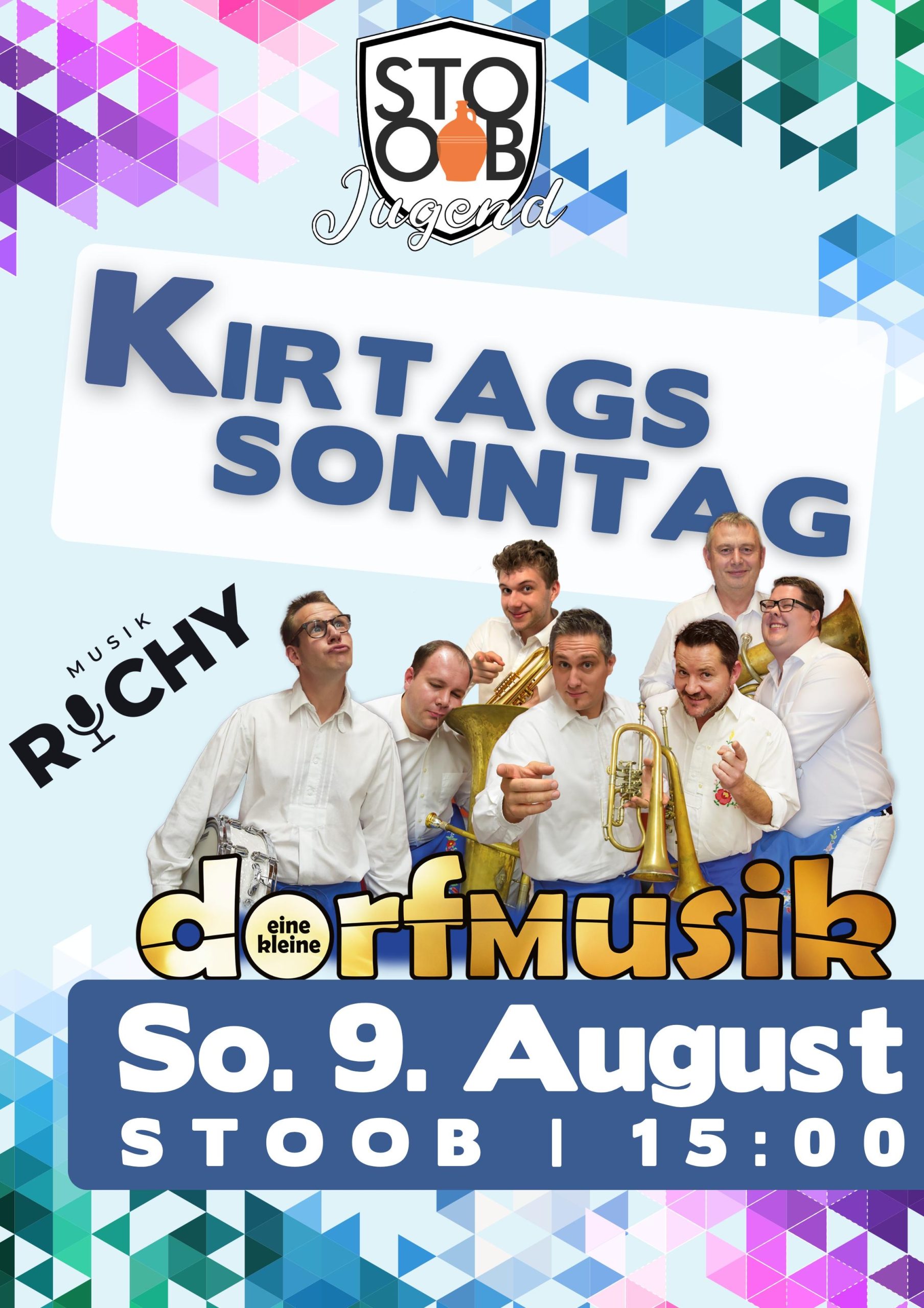 Stoober Kirtag am 9. August 2026 @ Evangelischer Kirchengarten Stoob.