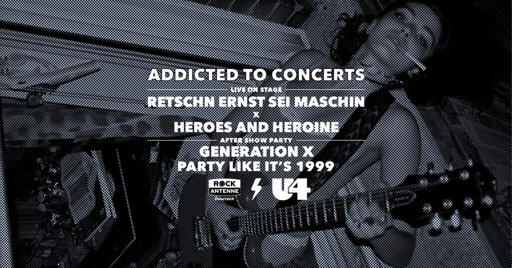 Addicted To Concerts am 27. September 2024 @ U4. Addicted To Concerts am 27. September 2024 @ U4.