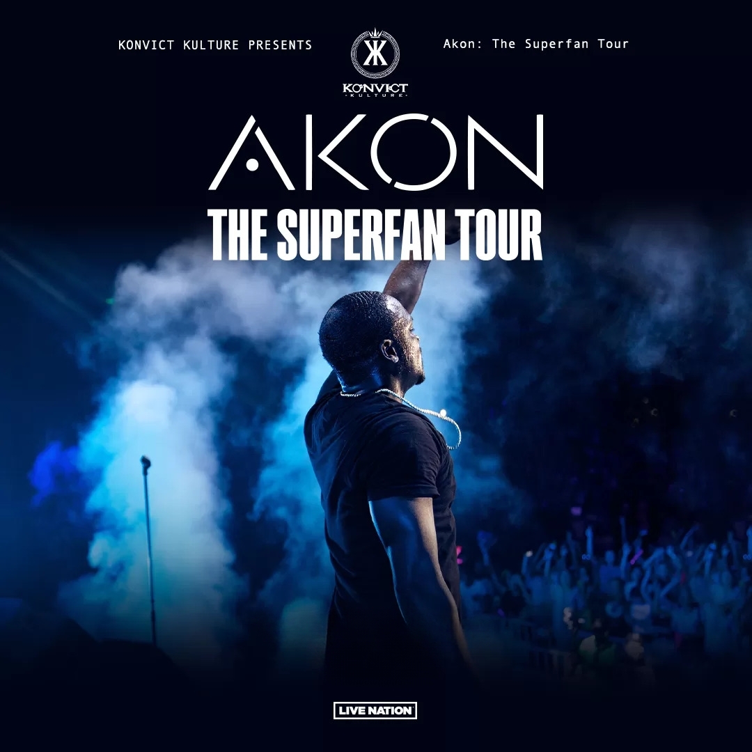 Akon am 17. May 2024 @ Raiffeisen Halle im Gasometer.