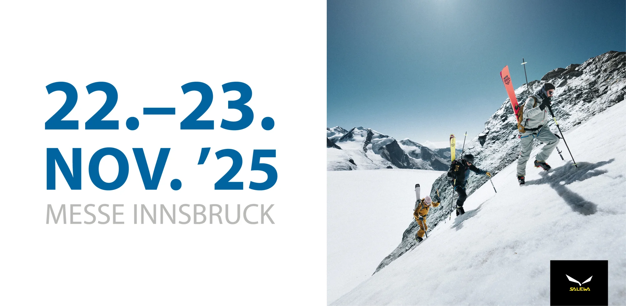 Alpinmesse 2025 am 22. November 2025 @ Messe Innsbruck. Alpinmesse 2025 am 22. November 2025 @ Messe Innsbruck.
