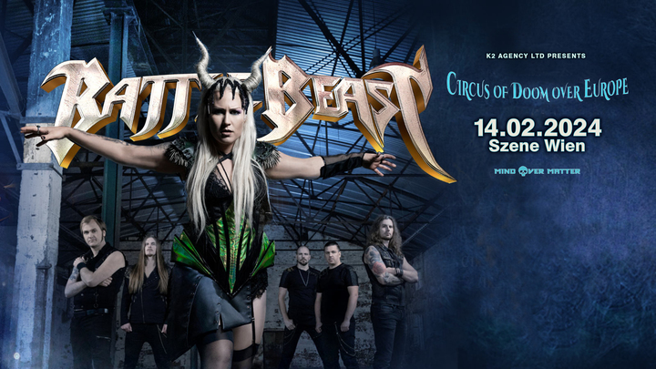 BATTLE BEAST am 14. February 2024 @ Szene Wien. BATTLE BEAST am 14. February 2024 @ Szene Wien.